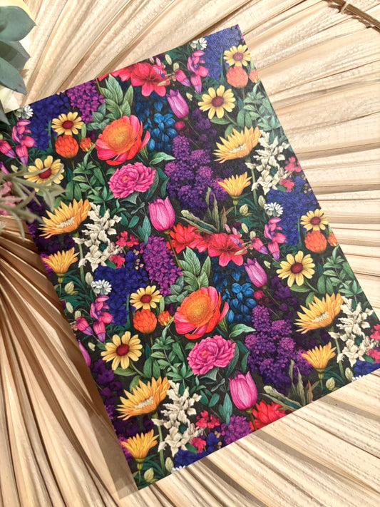 Bright Florals C Transfer Paper