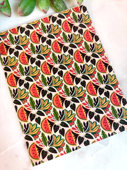 Fruity Tropical Transfer Paper