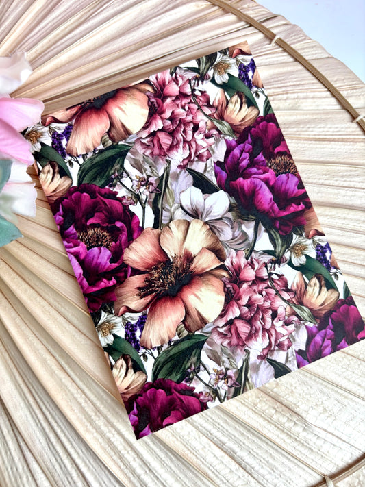 Luxe Blooms B Transfer Paper