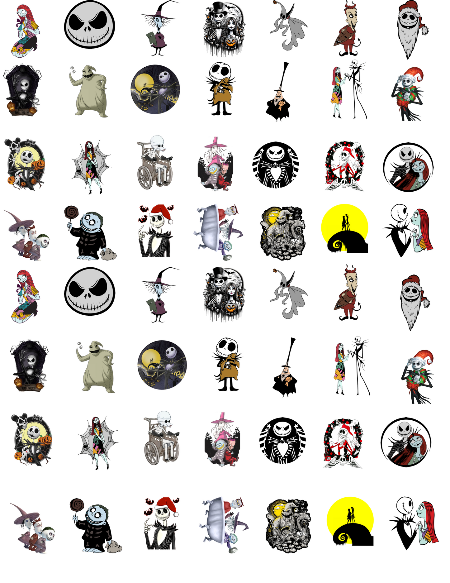 NBC Charms Transfer Paper