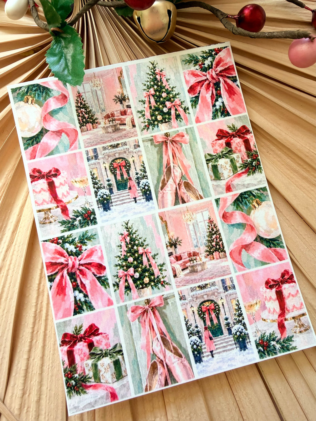 Greystone Holiday Tile Transfer Paper