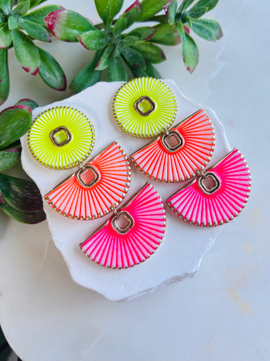 Neon Queen Earrings