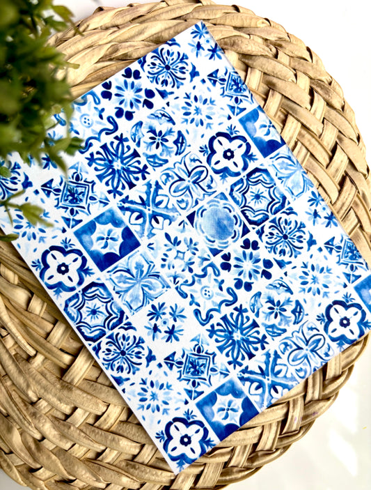 Porcelain Blues Transfer Paper