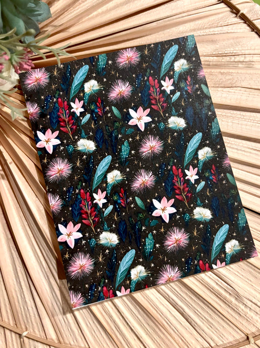 Twinkle Flowers Transfer Paper