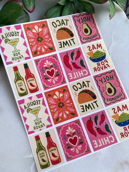 Taco Tile Transfer Paper