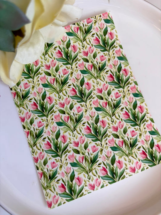 Springy Floral Transfer Paper