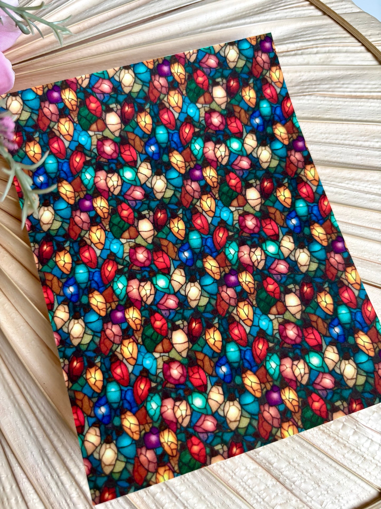 Christmas Lights SG Transfer Paper