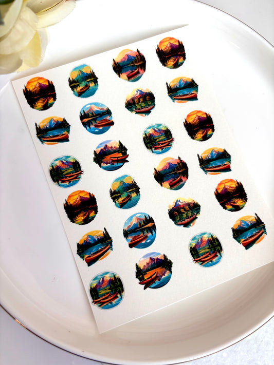 Canoe/Kayak Charm Paper