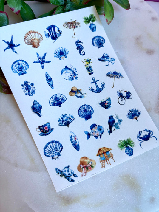 Toile Summer Charm Transfer Paper