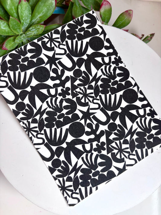 Matisse Collage B&W Transfer Paper