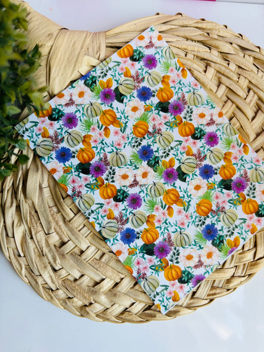 Pumpkin Blooms Transfer Paper