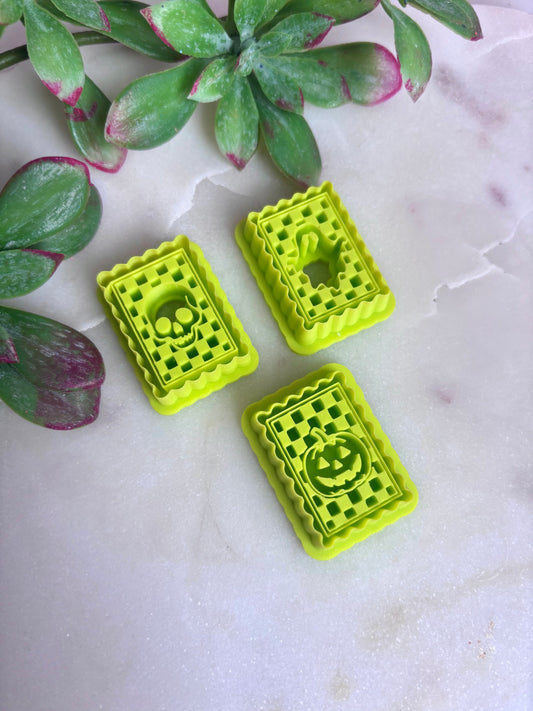 Checkered Halloween Cutters