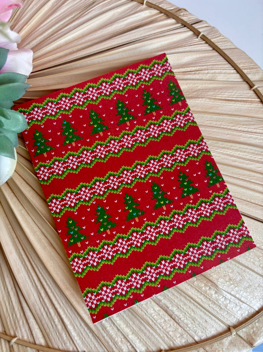 Red Sweater Transfer Paper