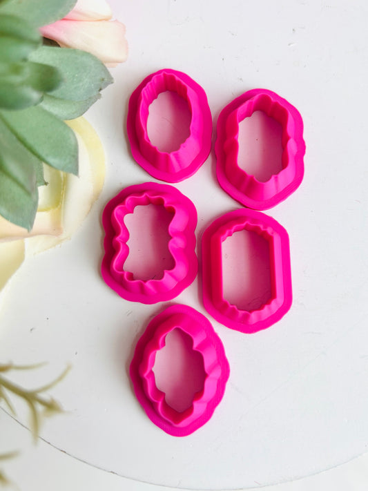 Vintage Frame Charm Cutter Set 3