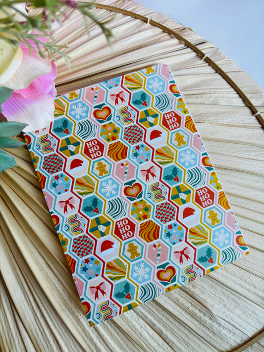 Holiday Hexagon Transfer Paper
