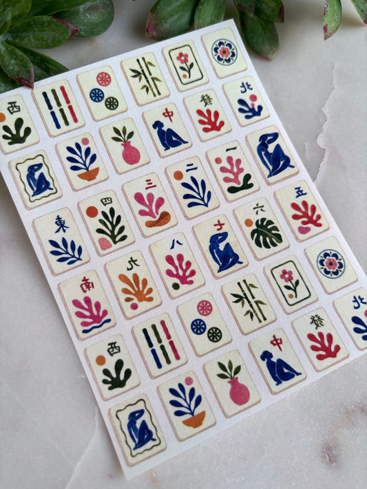 Matisse Mah Jong Charm Paper