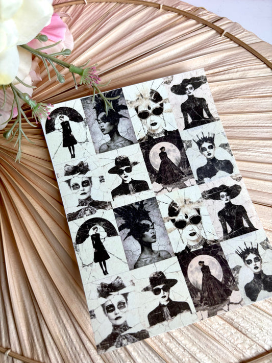 Dark Beauty B Transfer Paper