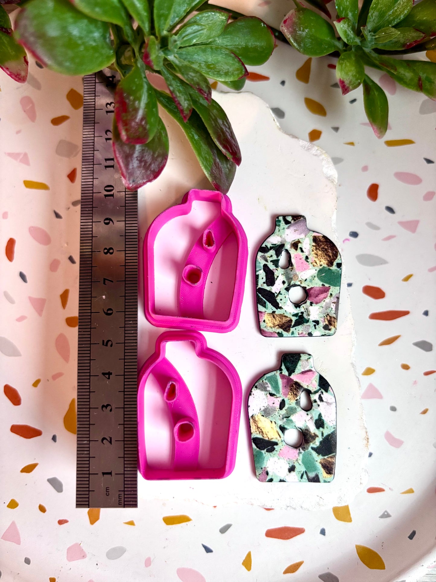 Chunky Abstract Cutout Vase Cutters
