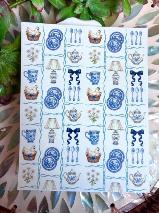 Thrift Charm Transfer Paper
