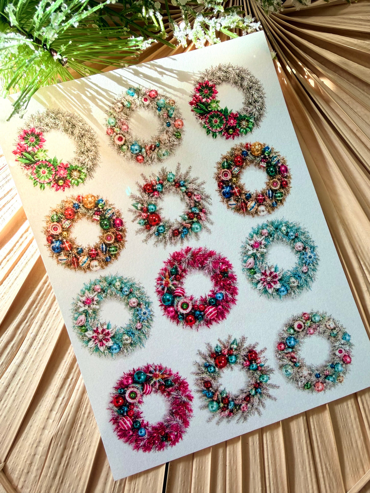 Wreath Transfer Paper & Fitted Cutter