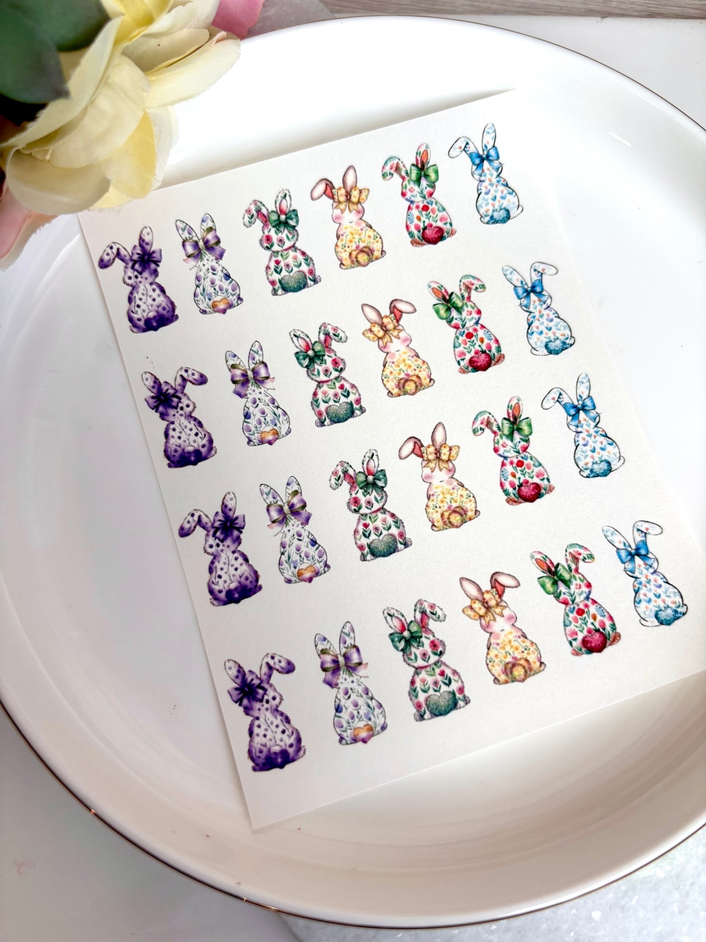 Bunny Bummies Transfer Papers