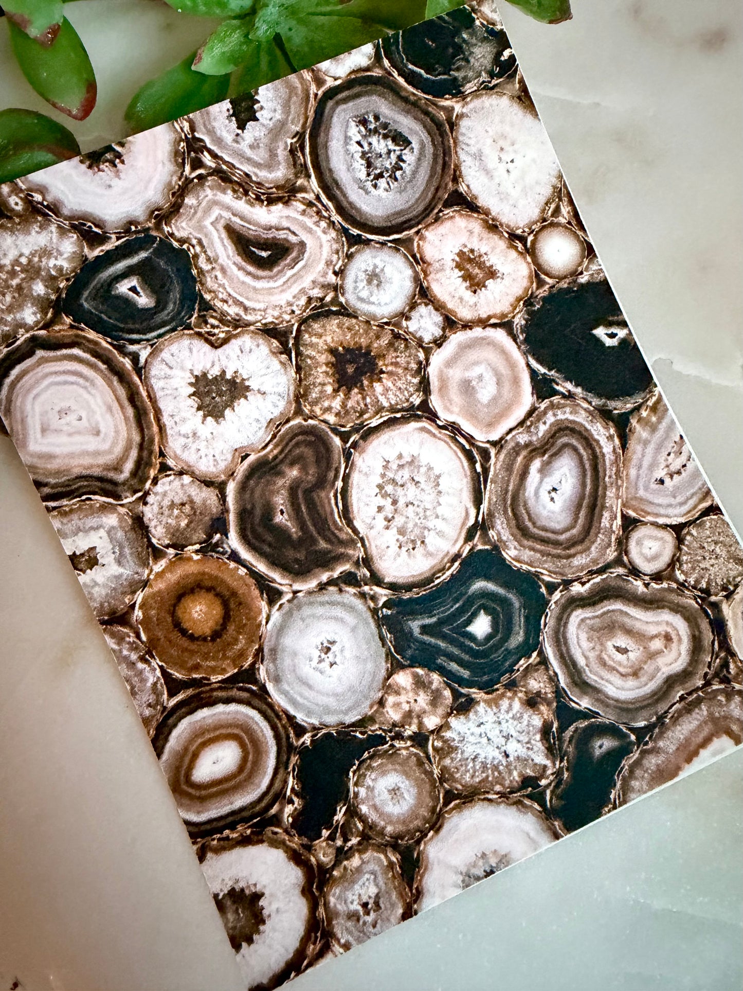 Neutral Brown Agate Transfer Paper