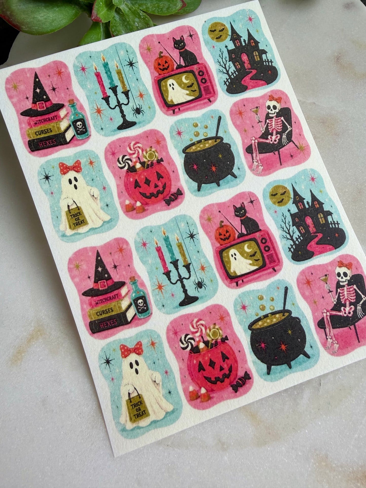 MCM Halloween Transfer Paper
