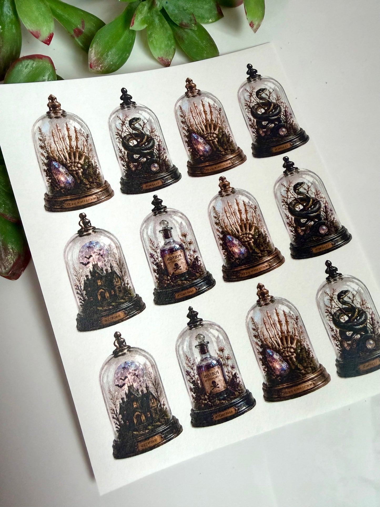 Halloween Cloche Transfers & Cutter