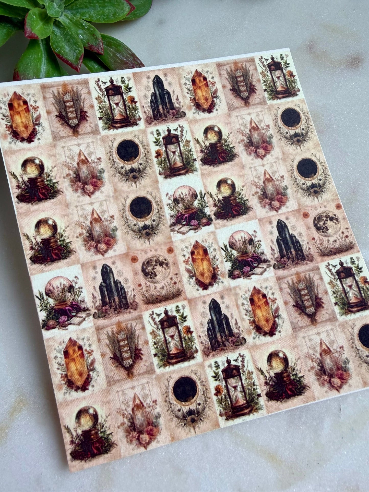 Mystic Tile Transfer Papers