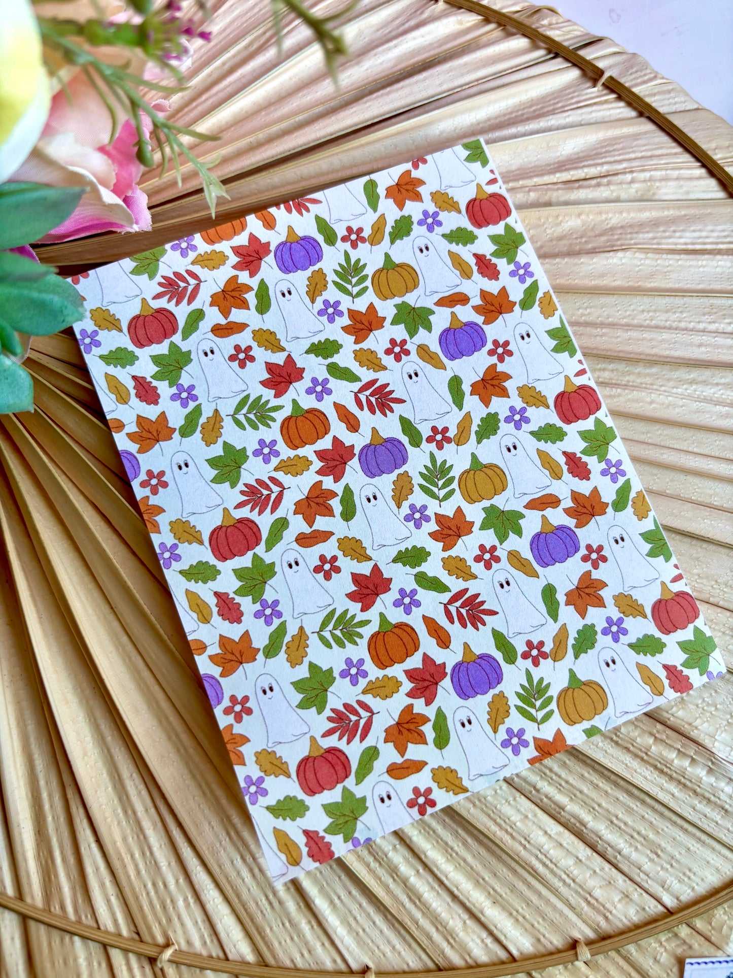 Ghosts & Pumpkins Transfer Paper