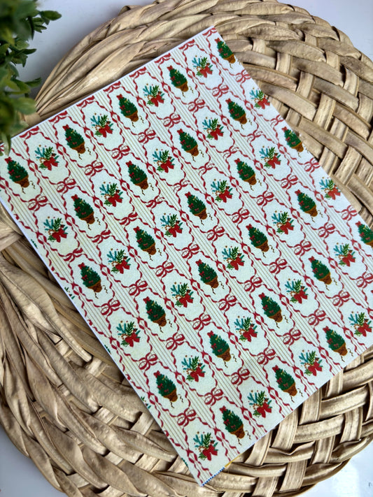 Trees & Wreaths Transfer Paper