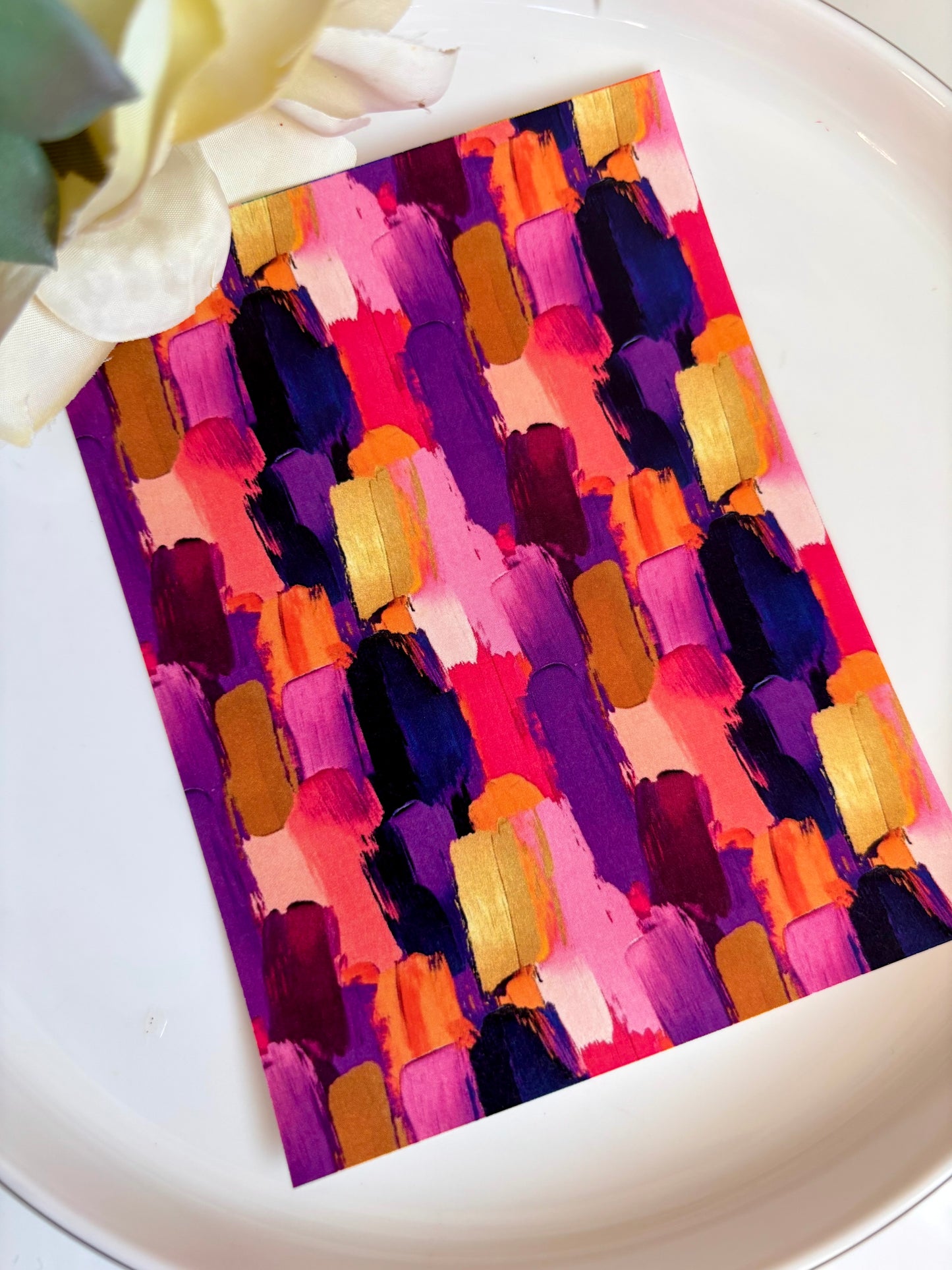 Twilight Brushstroke Transfer Paper