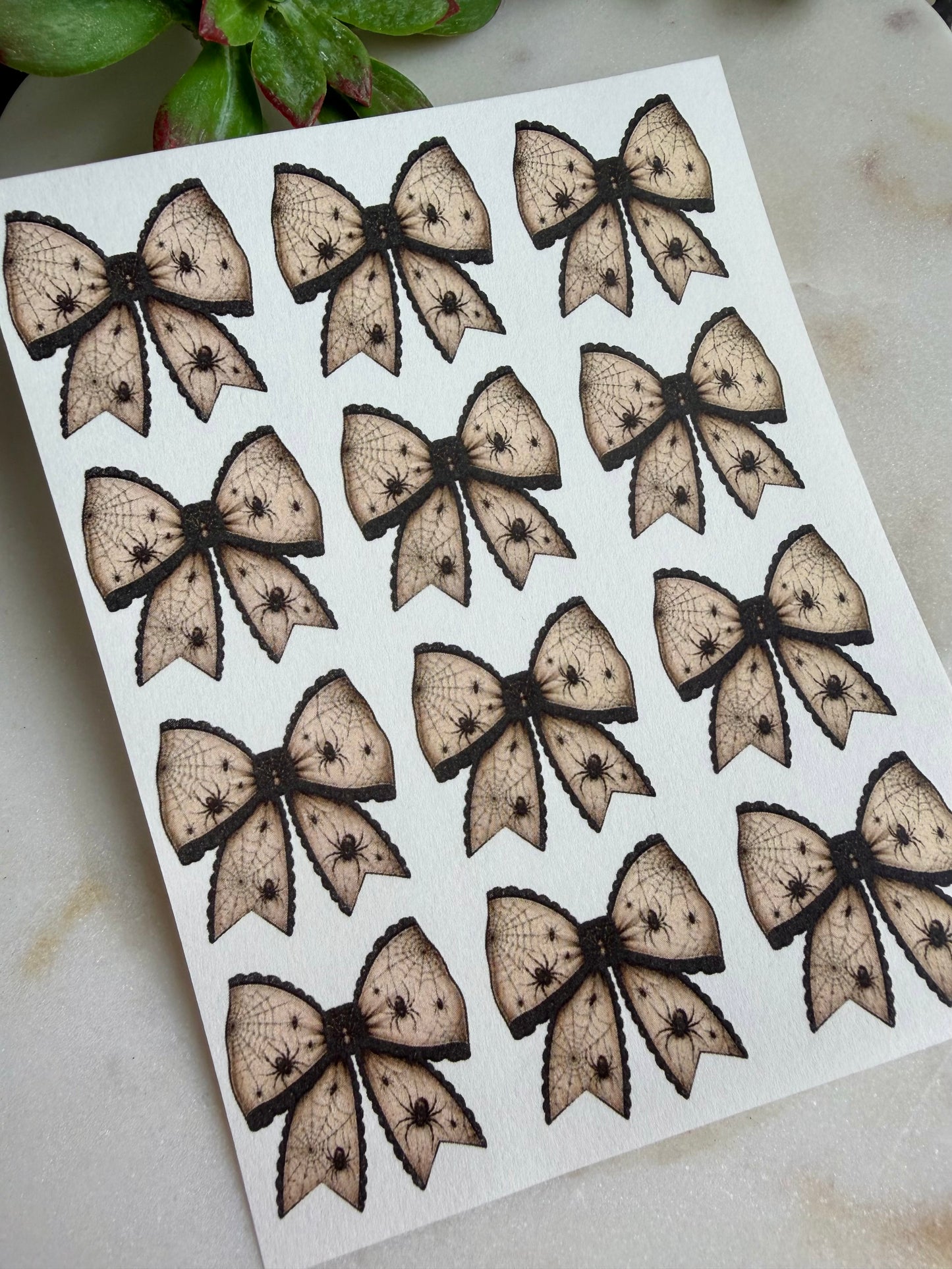 Halloween Bow Transfers & Cutter