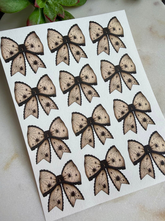 Halloween Bow Transfers & Cutter
