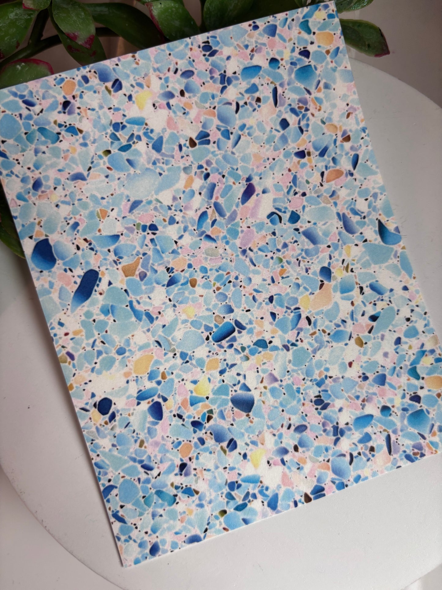 Sky Terrazzo Transfer Paper