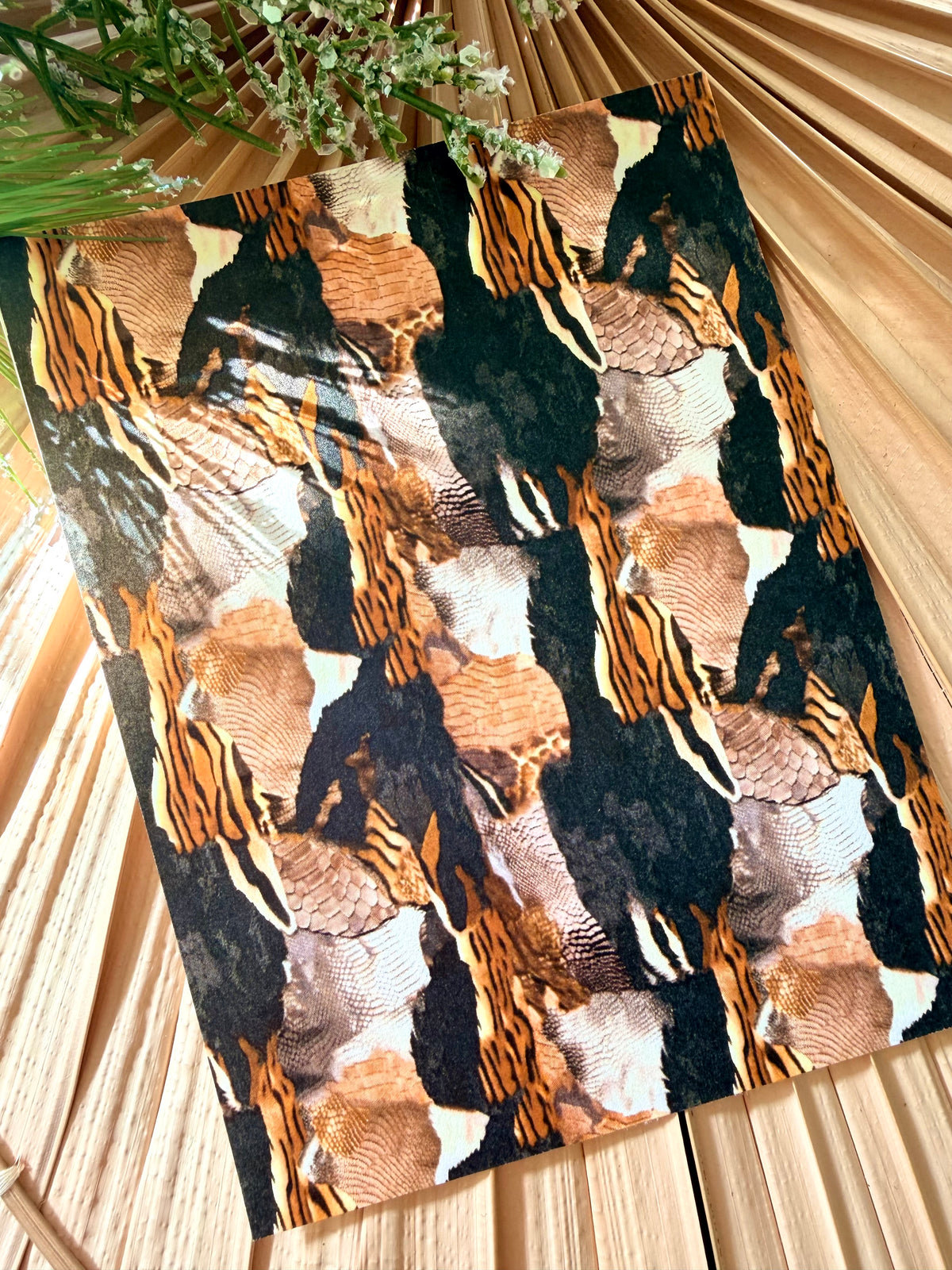 Animal Print Collage Transfer Paper