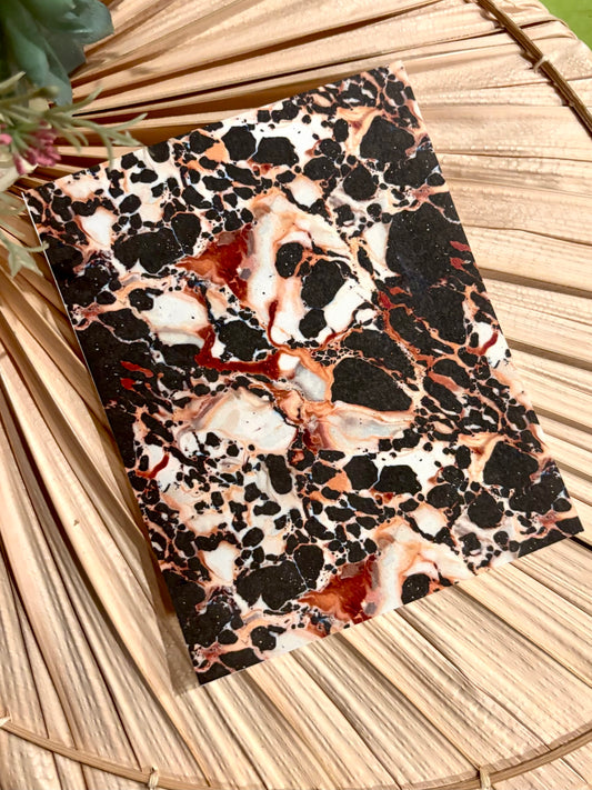 Espresso Chip Marble Transfer Paper