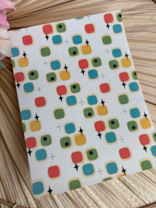 MCM Cube Transfer Paper
