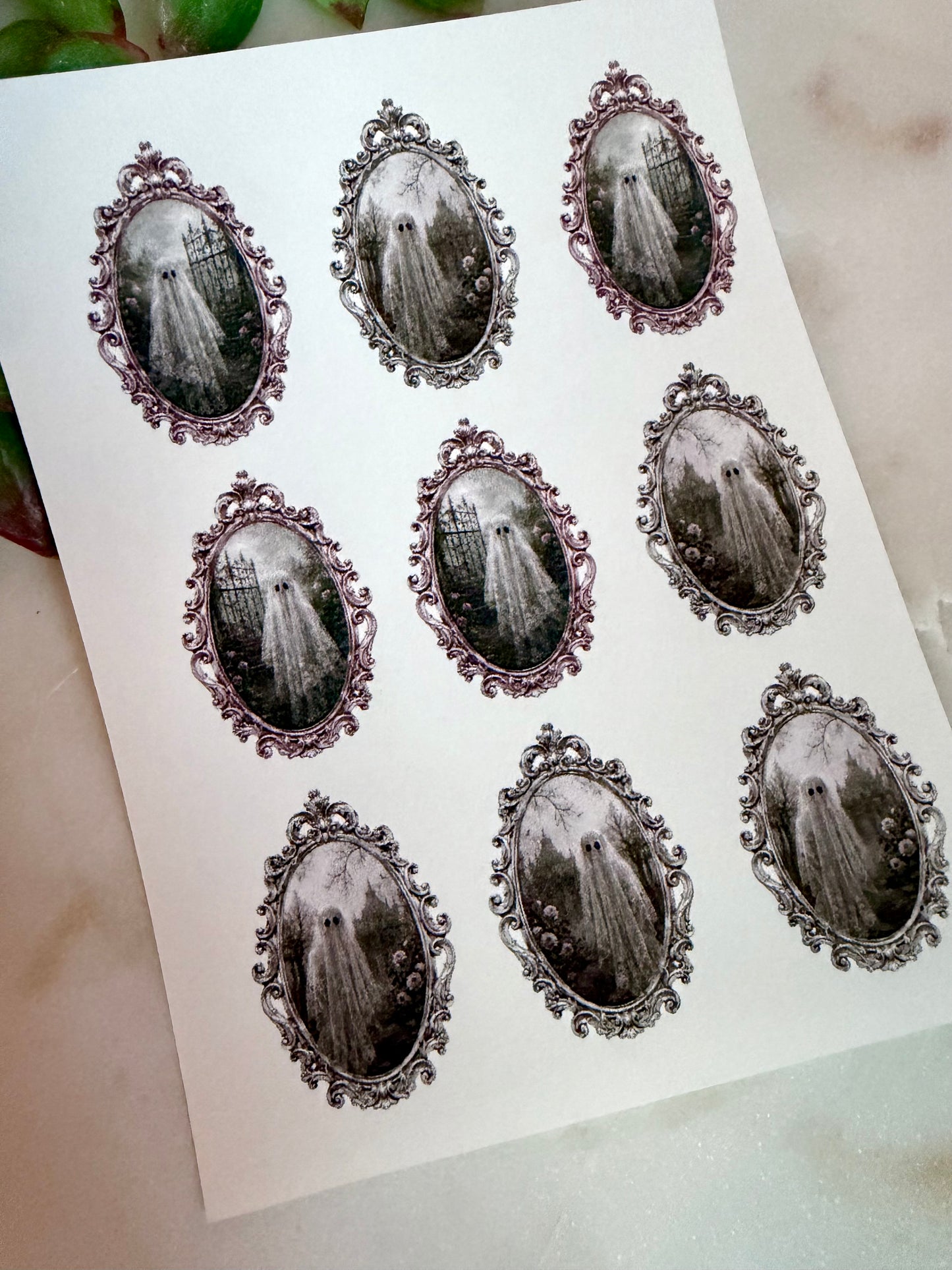 Ghost Victorian Large Frame Transfers