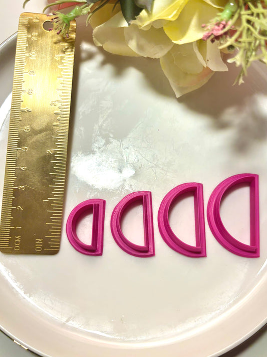 Bauble Collection- Semi Circle Cutters