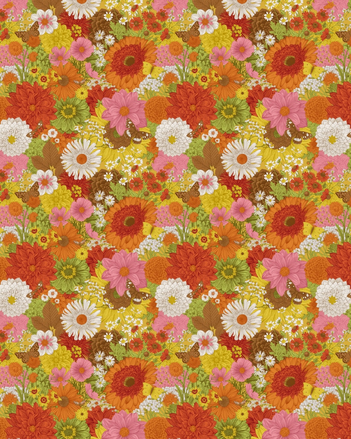 Sadie Floral Transfer Paper