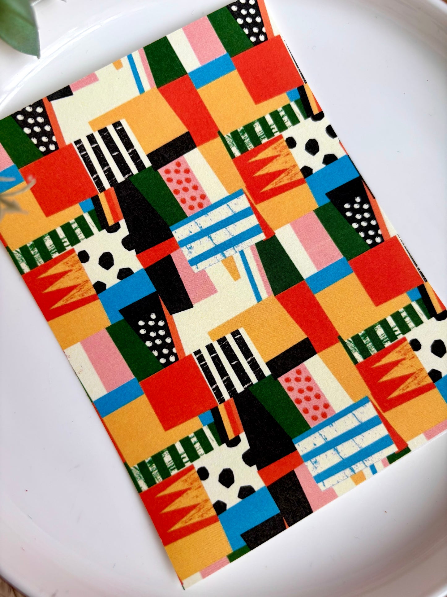Primary Collage Transfer Paper