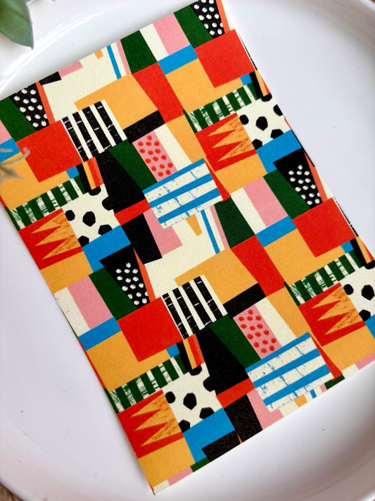 Primary Collage Transfer Paper