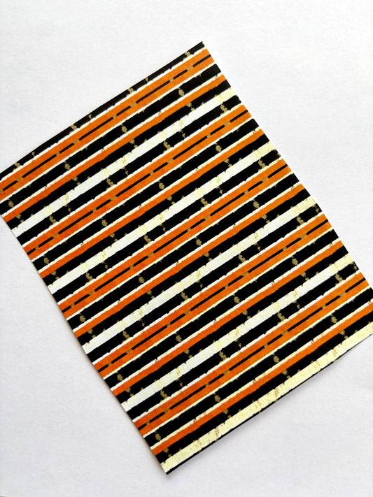 Halloween Stripe Transfer Paper