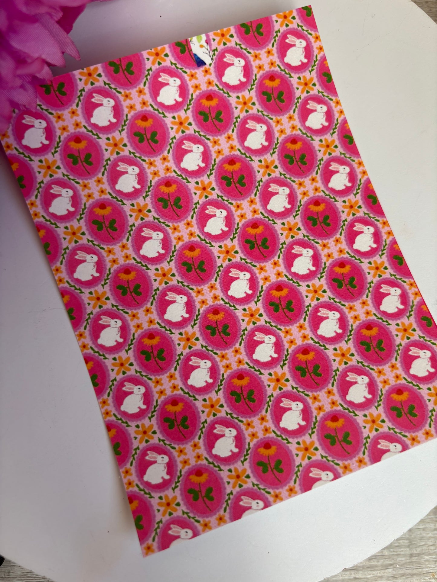 Bunny Circles Transfer Paper