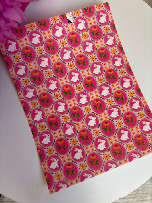 Bunny Circles Transfer Paper