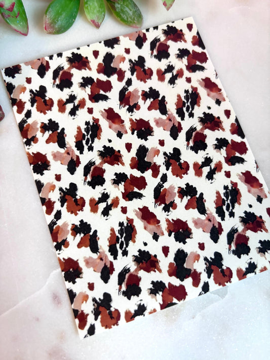 Funky Animal Print Transfer Paper