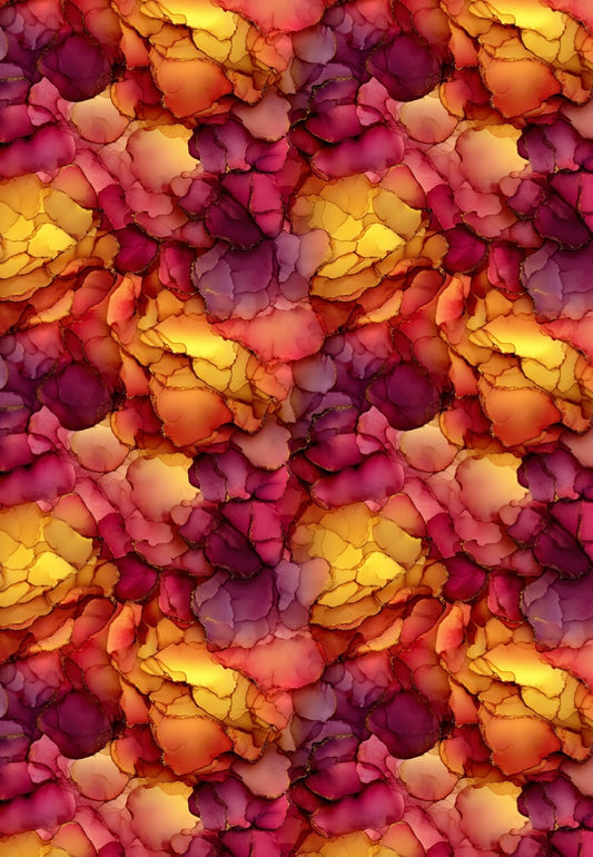 Autumn Ink Reds Transfer Paper