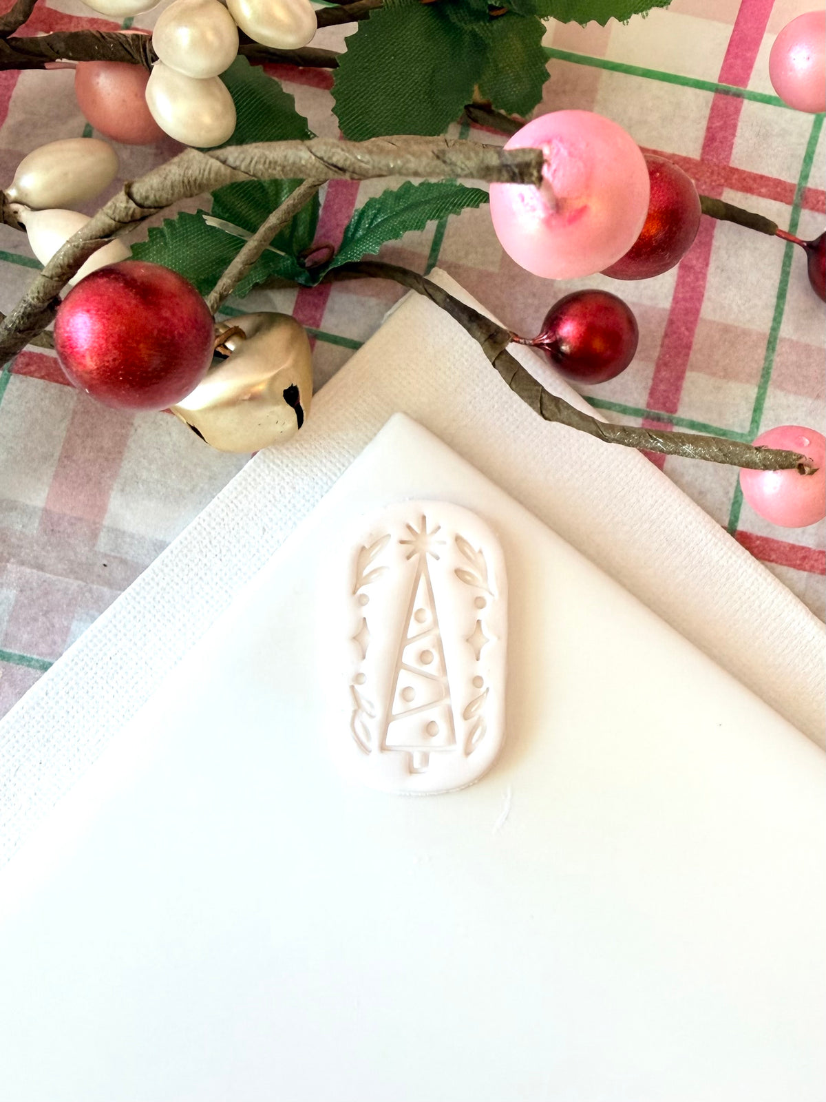 Triangle Tree Embossed Cutter