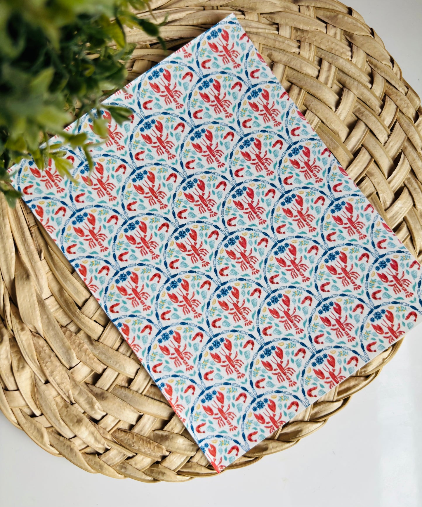Scalloped Lobster Transfer Paper